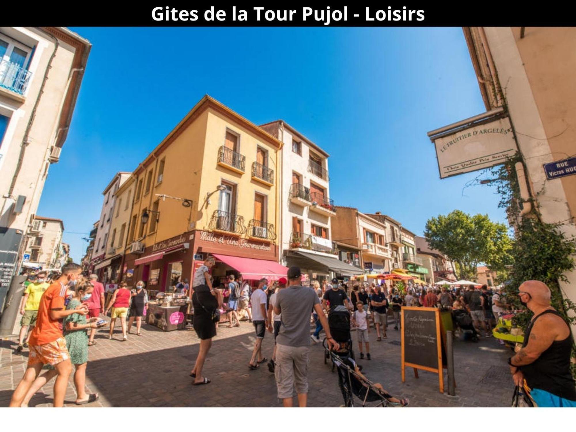 Les Gites De La Tour Pujol Argeles-sur-Mer Ngoại thất bức ảnh