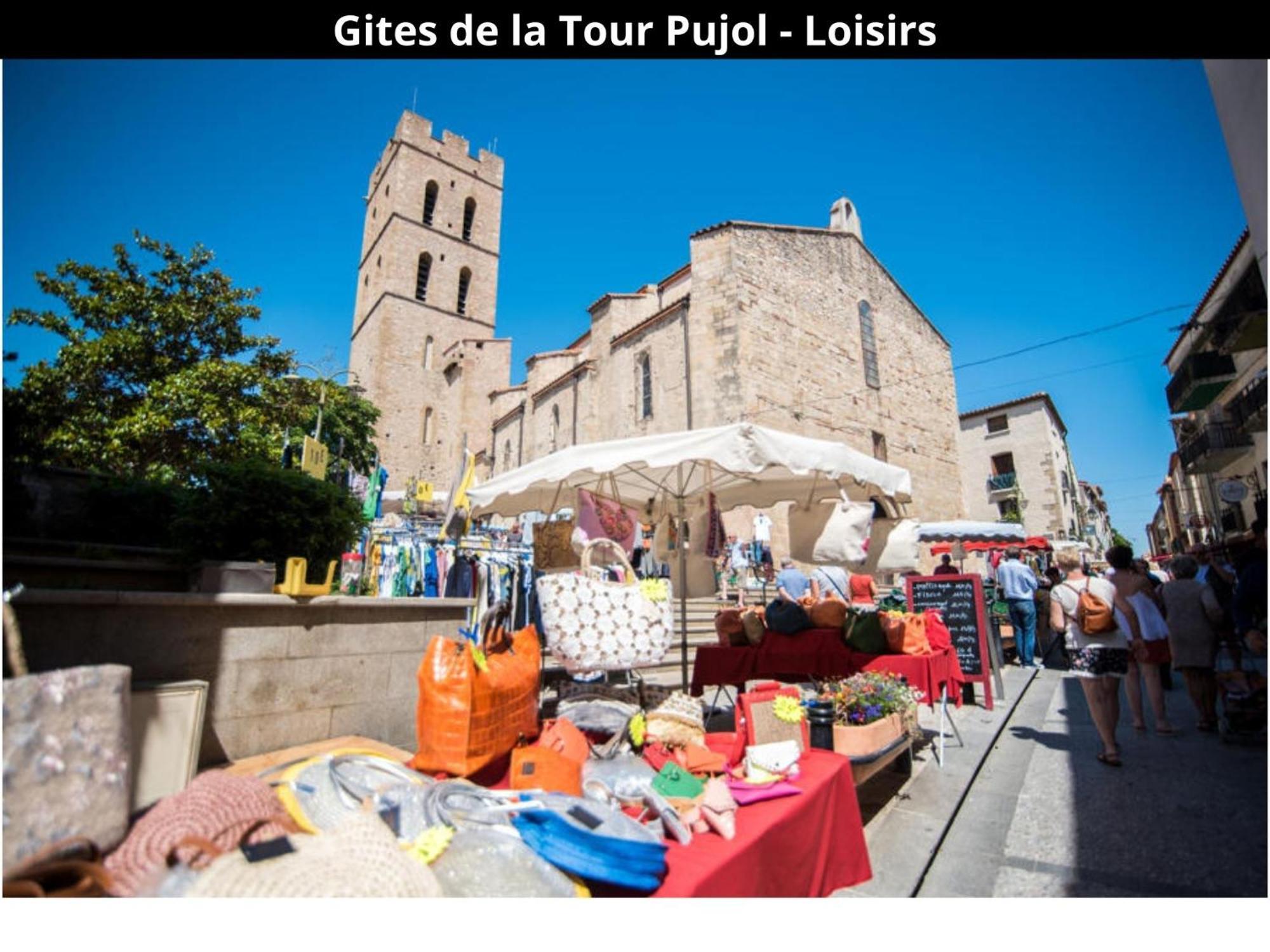 Les Gites De La Tour Pujol Argeles-sur-Mer Ngoại thất bức ảnh