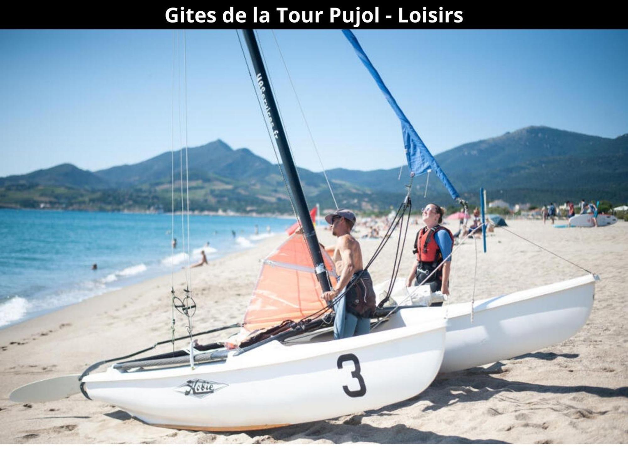 Les Gites De La Tour Pujol Argeles-sur-Mer Ngoại thất bức ảnh