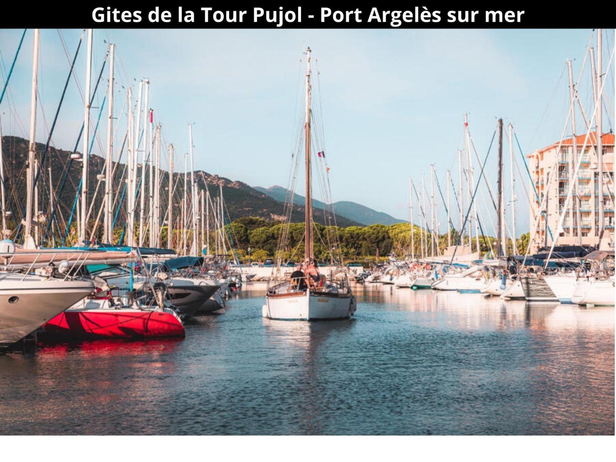 Les Gites De La Tour Pujol Argeles-sur-Mer Ngoại thất bức ảnh