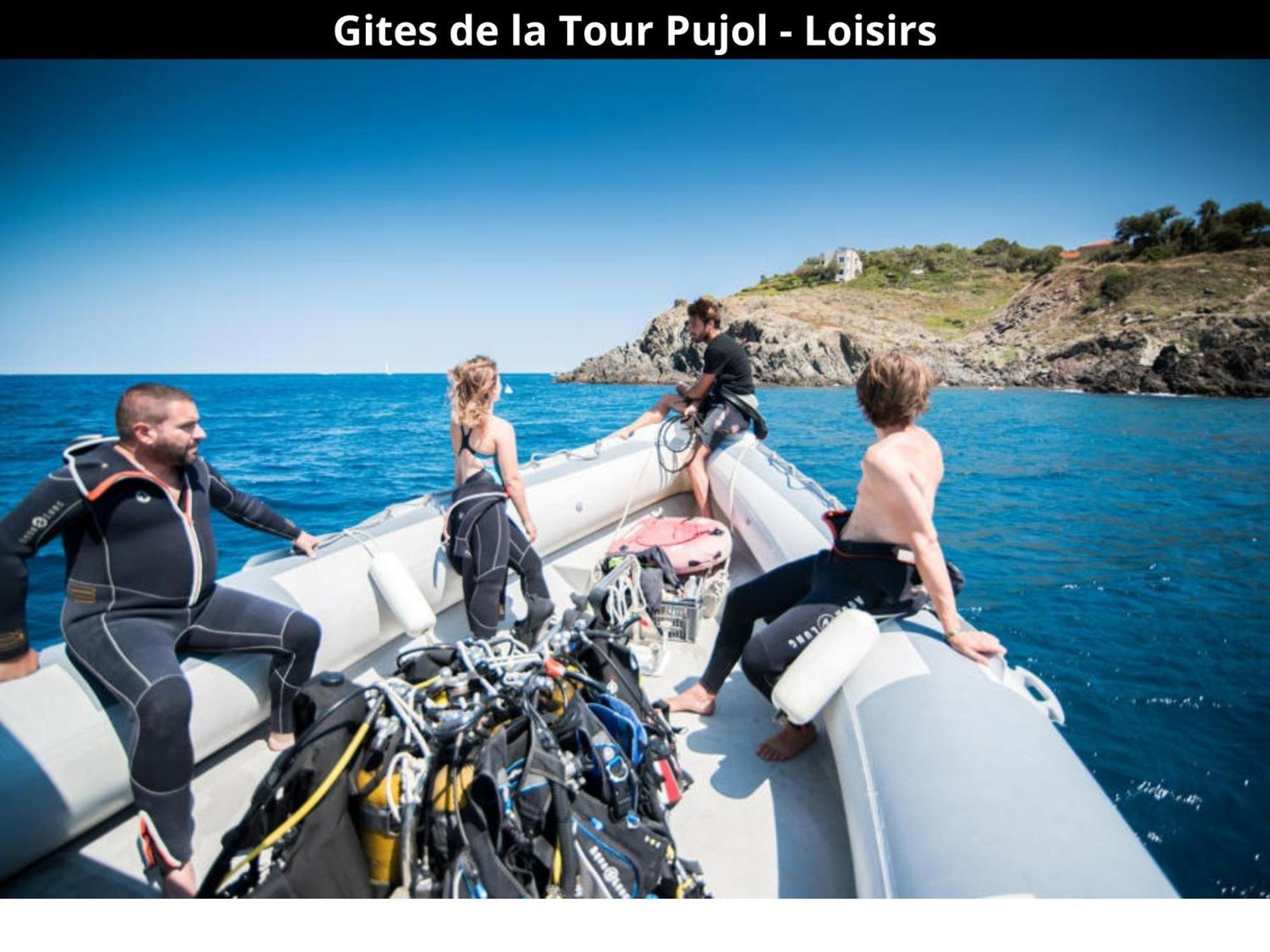 Les Gites De La Tour Pujol Argeles-sur-Mer Ngoại thất bức ảnh