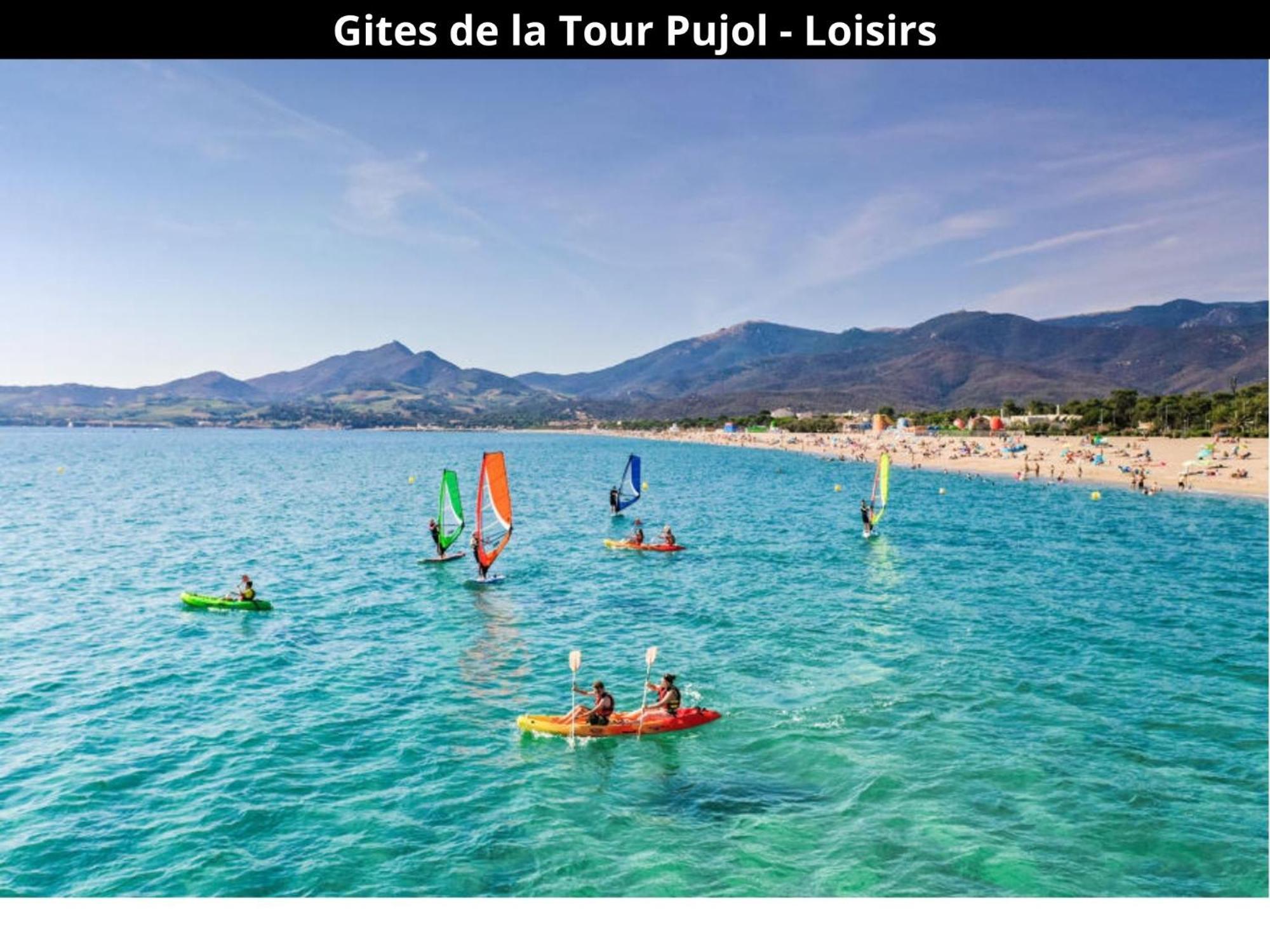 Les Gites De La Tour Pujol Argeles-sur-Mer Ngoại thất bức ảnh