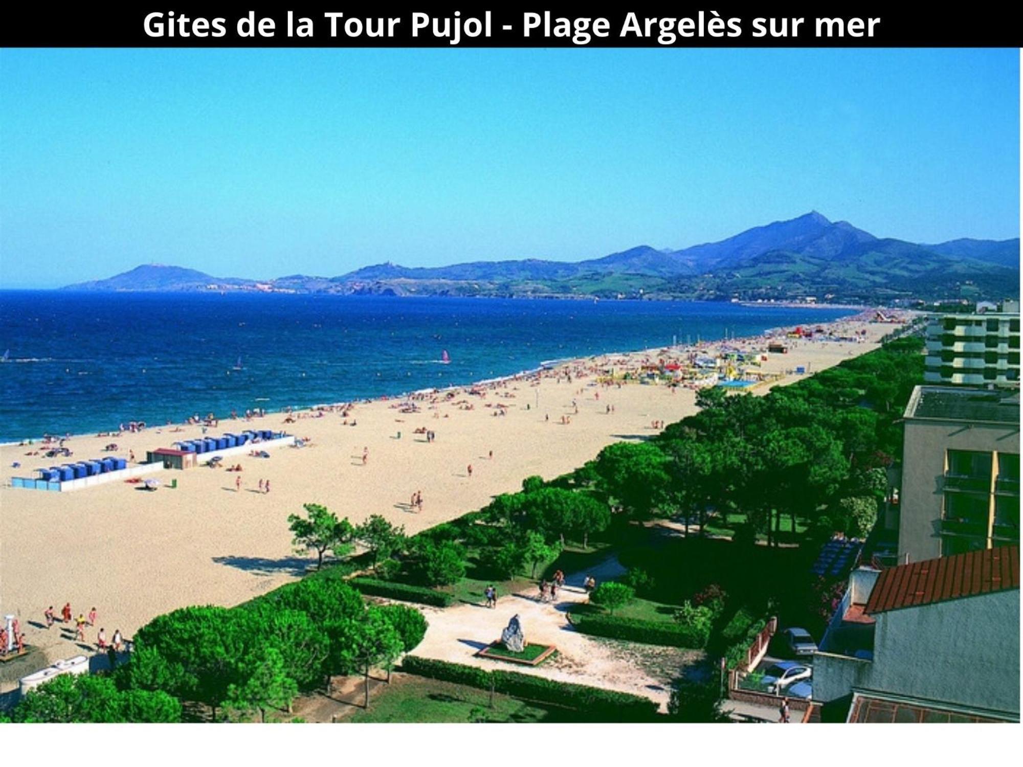 Les Gites De La Tour Pujol Argeles-sur-Mer Ngoại thất bức ảnh