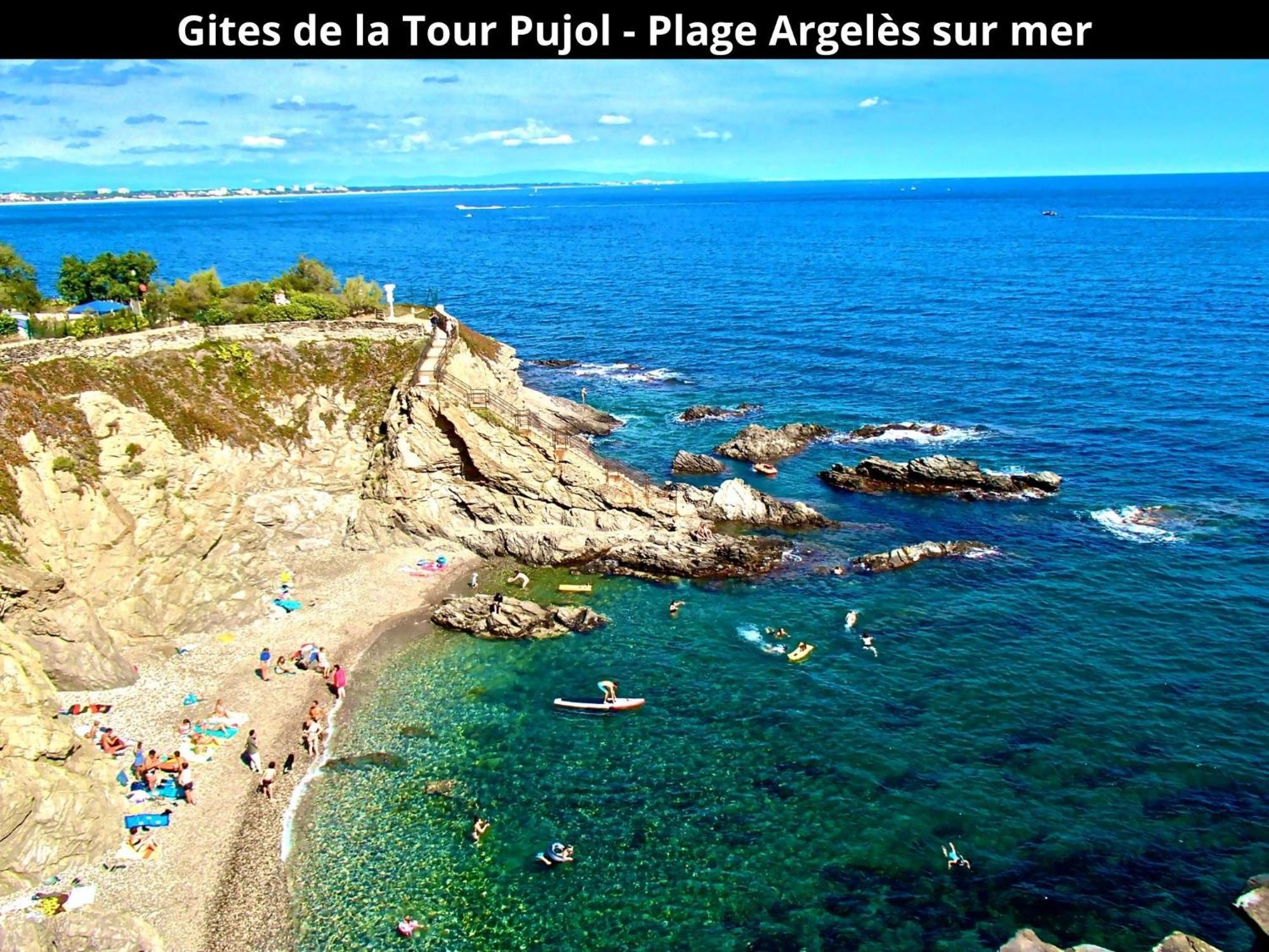 Les Gites De La Tour Pujol Argeles-sur-Mer Ngoại thất bức ảnh